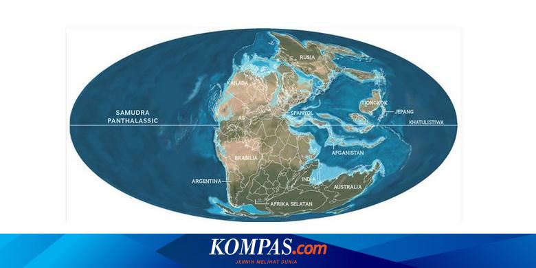 Inilah Wajah Benua Pertama Di Muka Bumi