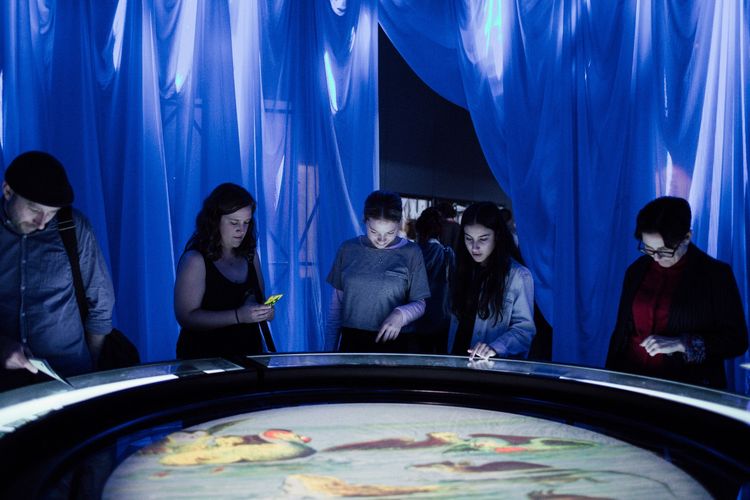 Pool of Tears dalam pameran Wonderland di Museum ArtScience Singapura mulai April 2019.