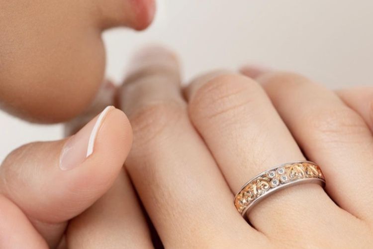 Koleksi cincin Kekaseh dari The Palace yang dirancang khusus oleh desainer kondang Indonesia Anne Avantie.