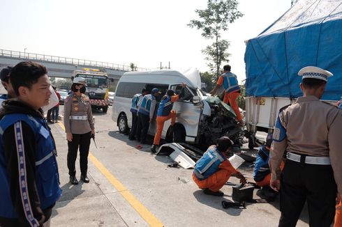 Hiace yang Kecelakaan di Tol Malang-Pandaan Bawa Rombongan Wisatawan Asal Kalbar