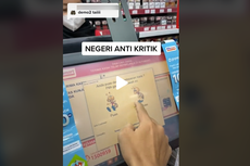 Video Viral Pembeli Tak Bisa Pencet Tombol 