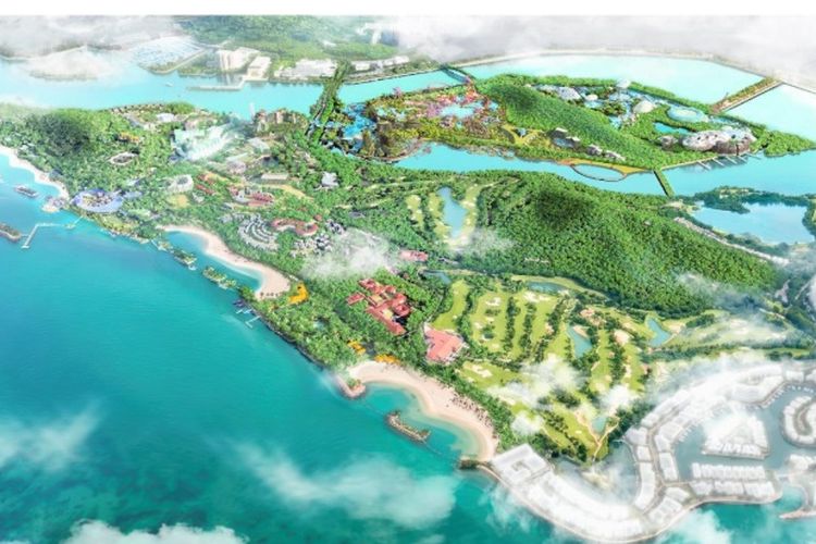 Rencana Singapura Permak Wisata Pulau Sentosa, Luasnya Naik Dua Kali Lipat