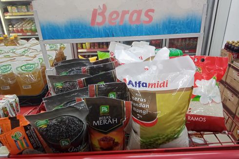 Beras Medium Bulog Belum Dijual di Alfamart dan Indomaret Kemanggisan