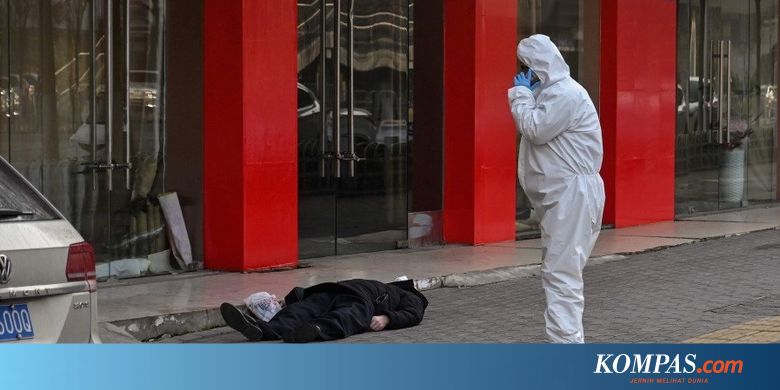 Beredar Gambar Mayat Pria Terbaring di Jalanan Kota Tempat Virus Corona Menyebar - Kompas.com - Internasional Kompas.com