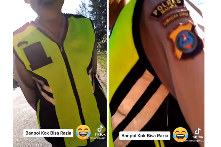 Foto : Video Viral Banpol Razia Pakai Baju Dinas Polisi, Ternyata ...