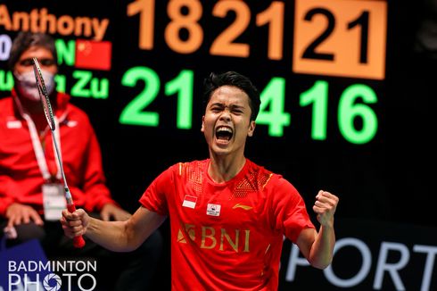 Kata Anthony Ginting Usai Sumbang Poin Pertama pada Final Piala Thomas 2020