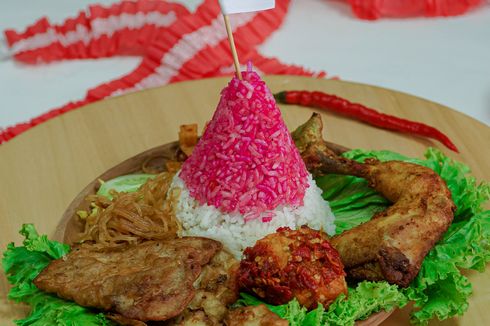 Resep Nasi Tumpeng Merah Putih Rice Cooker, Ide Menu Syukuran