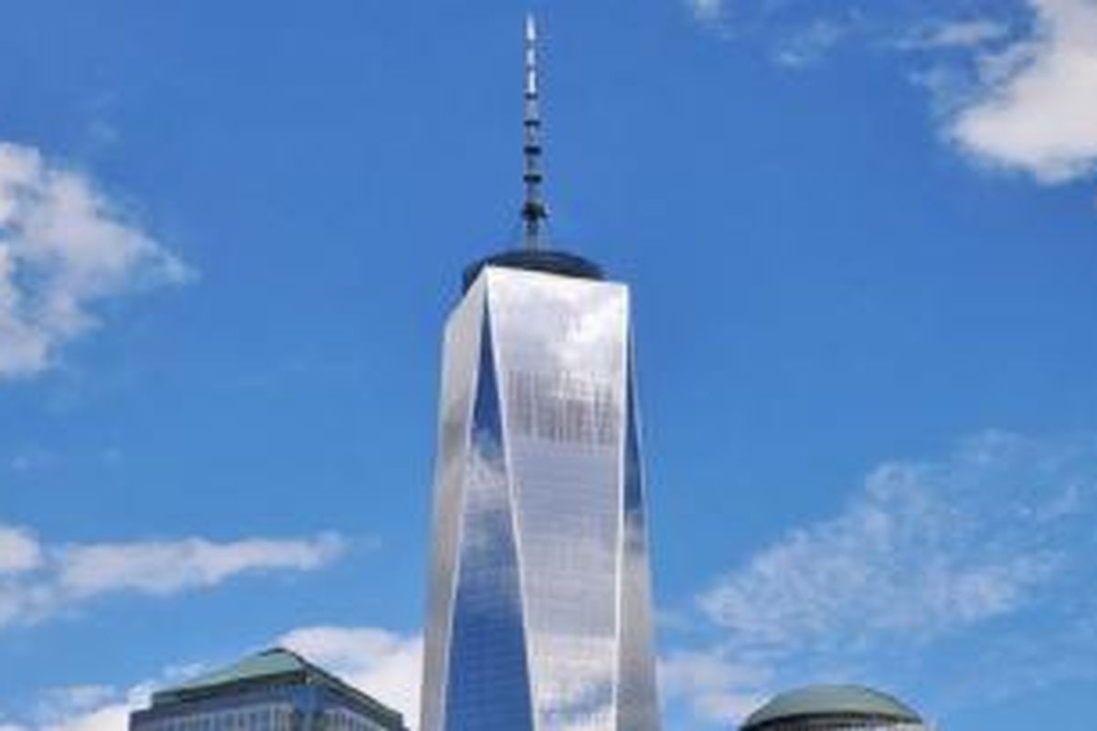 One World Trade Center secara sah ditetapkan sebagai bangunan tertinggi di AS.