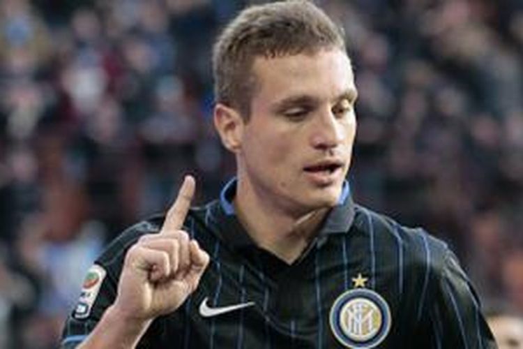 Nemanja Vidic, bek Inter Milan. 