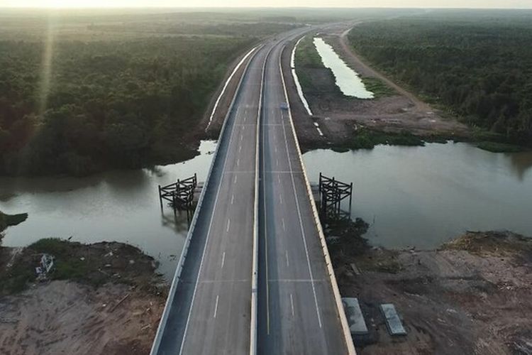 Tol Terbanggi Besar-Kayu Agung, jalan tol terpanjang di Indonesia hingga tahun 2021