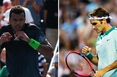 Perseteruan Ketiga Tsonga dan Federer Tahun Ini