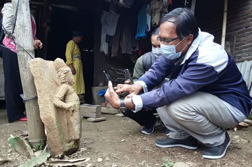 Gali Tanah untuk Fondasi Rumah, Warga Temukan Arca Agastya