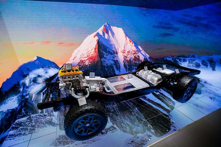 Platform mobil hybrid offroad Jetour