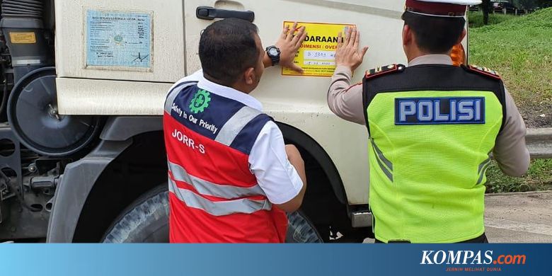 Dua Kali Sebulan, Hutama Karya Razia Kendaraan ODOL di Jalan Tol - Kompas.com - KOMPAS.com
