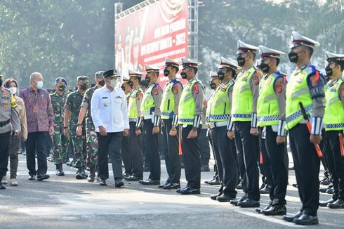 369 Personil Gabungan Disebar di Tujuh Pos Pengamanan Mudik Lebaran di Depok