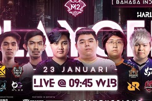 Jadwal Turnamen M2 Mobile Legends 23 Januari, Dua Tim Indonesia Bertanding