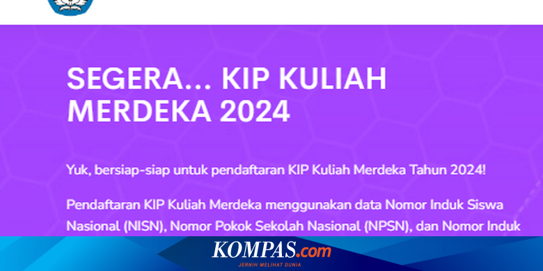Ingin Daftar KIP Kuliah 2024? Ini Dokumen yang Harus Disiapkan