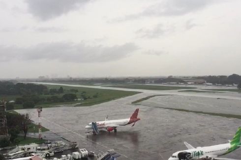 Banjir Jakarta, Penerbangan di Bandara Halim Perdanakusuma Dialihkan ke Bandara Soekarno-Hatta