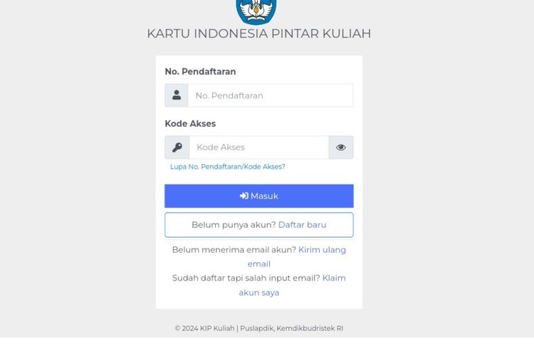 Bisakah daftar KIP Kuliah tetapi tidak memiliki KIP?