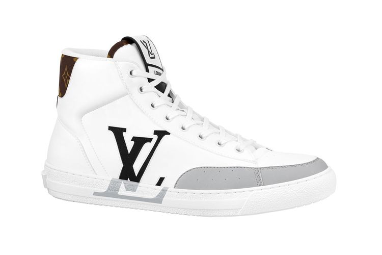 Sneaker ramah lingkungan Louis Vuitton, Charlie, versi high.