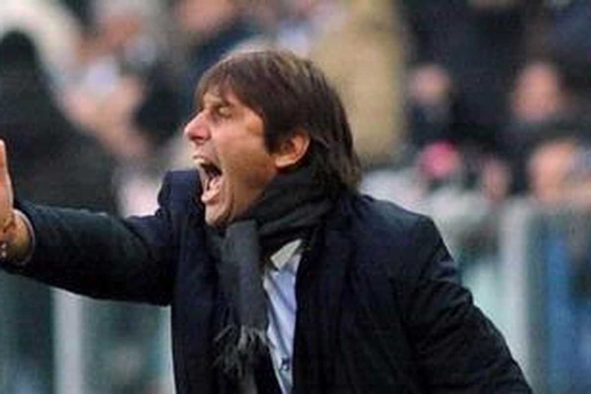Pelatih Juventus, Antonio Conte.
