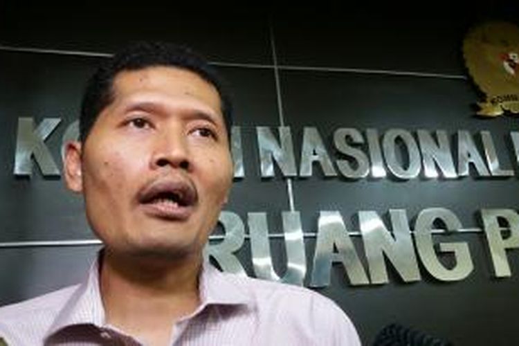 Komisioner Komisi Nasional Hak Asasi Manusia, Muhammad Nurkhoiron di Kantor Komnas HAM JlRabu (4/11/2015)