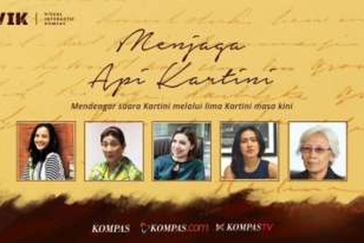 Menjaga Api Kartini: Edisi Visual Interaktif Kompas dalam memperingati Hari Kartini 2016