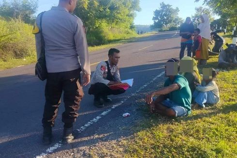Kronologi Mobil Terbakar di Jalan Sumbawa dan Terjun ke Jurang