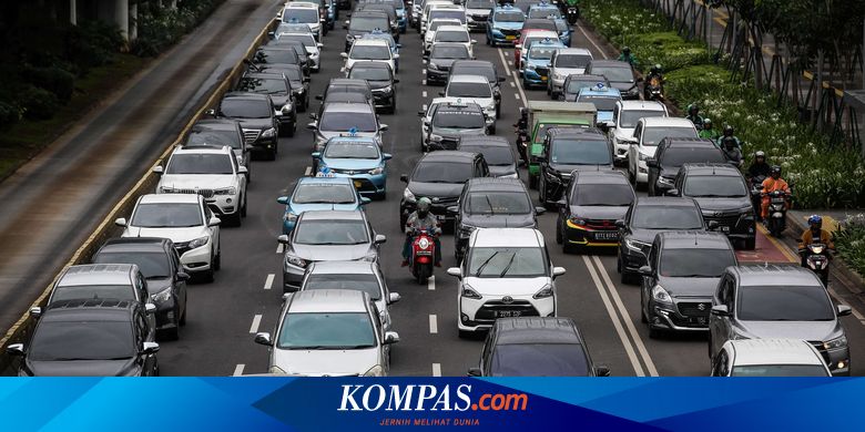 Kemacetan Lalu Lintas Dki Jakarta Turun 46 Persen