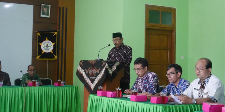 Wakil Bupati Kulon Progo, Sutedjo saat ditemui Jumat (3/11/2017). 