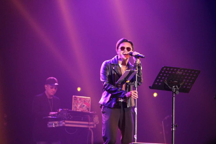 Rizky Febian tampil di Java Jazz Festival 2020 yang digelar di JIExpo, Kemayoran, Jakarta Pusat, Minggu(1/3/2020).