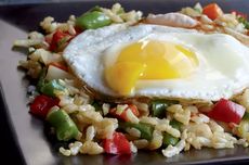 Resep Nasi Goreng Sayuran dengan Telur yang Sehat