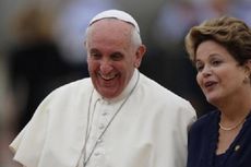 Paus Fransiskus Disambut Meriah di Brasil