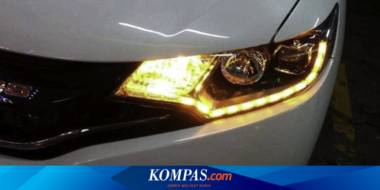 Pasang Lampu Knight Rider Atau Alis Drl Di Mobil Itu Rumit