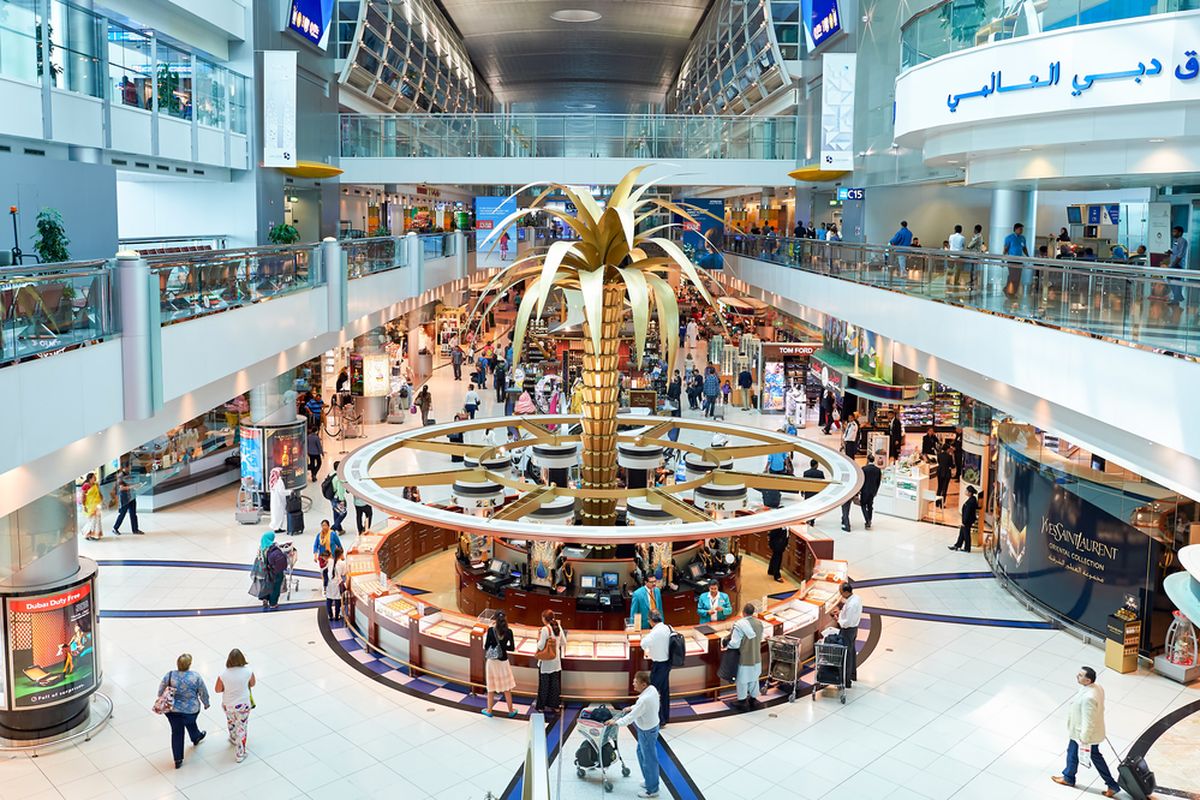 Bandara Internasional Dubai di Uni Emirat Arab (10/3/2015).