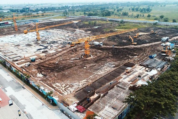 Progress Pembangunan Samanea Mall & Hotel di atas Lahan 18,7 Ha