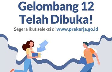 Gelombang 12 Kartu Prakerja resmi dibuka pada Selasa (23/2/2021)