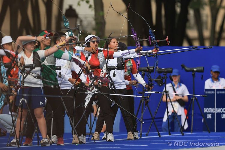 Prestasi Membanggakan: Tim Recurve Putri Indonesia Melaju ke Babak 32 Besar Olimpiade 2024