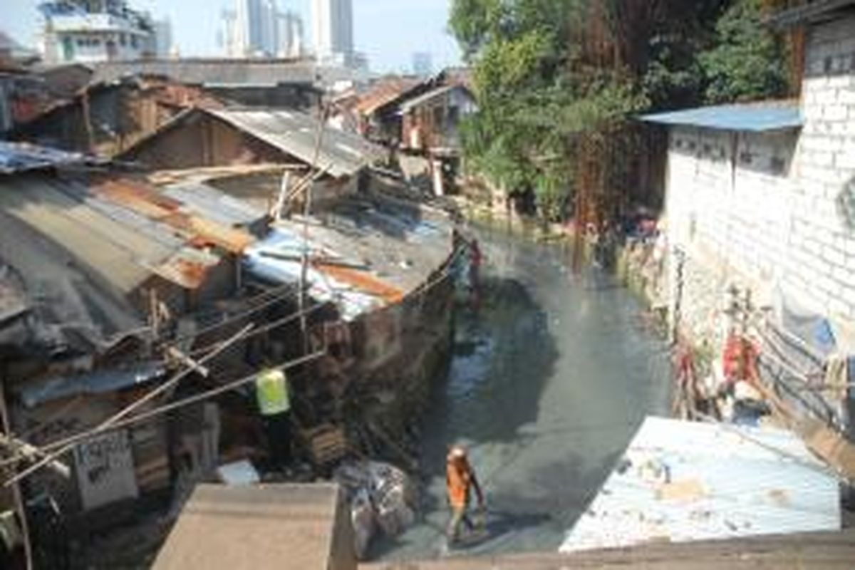 Kali Krukut, Tanah Abang, Jakarta Pusat.