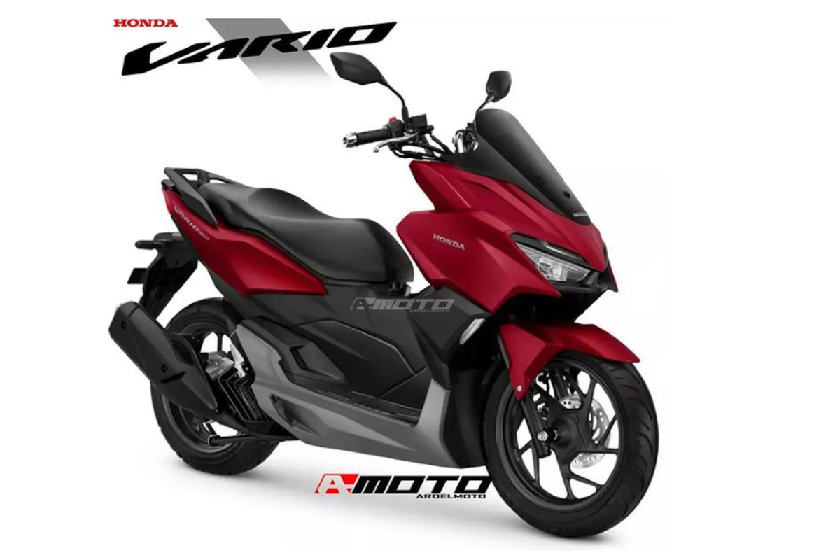 Modifikasi All New Vario Vario 160 agar tampilannya lebih maxi.