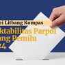 INFOGRAFIK: Simak Elektabilitas Partai Politik pada Pemilu 2024 Versi Litbang Kompas