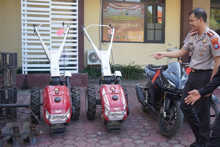 Pegawai P3K Kota Probolinggo Curi Traktor di Gudang