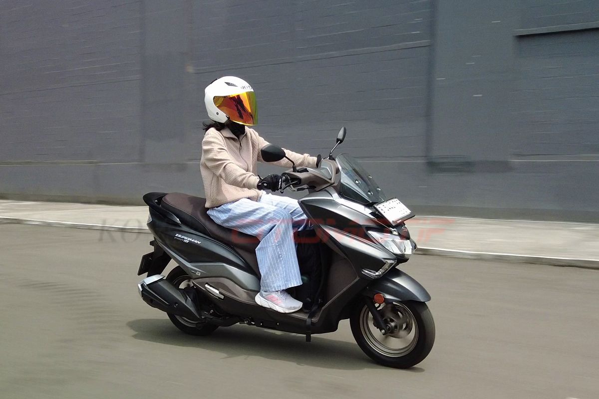 Test ride Suzuki Burgman Street 125EX 