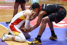 BERITA FOTO: Derrick Xavierro dan Kegigihan Timnas Basket Indonesia