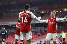 Arsenal Vs Leeds - The Gunners Menang, Aubameyang Cetak Sejarah di Hari Valentine