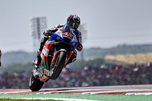 Hasil MotoGP Amerika 2023; Rins Bawa Honda Juara, 9 Pebalap Kecelakaan