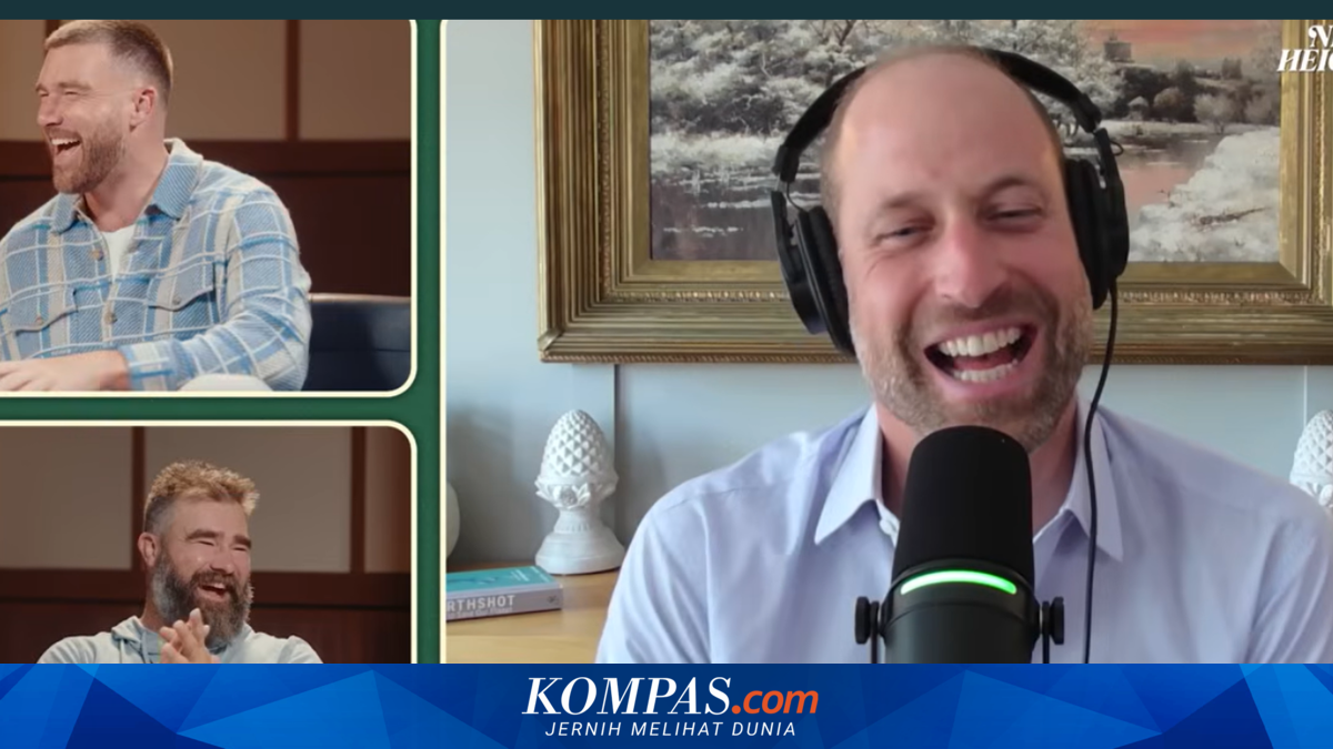 Di Podcast Travis Kelce, Pangeran William Akui Pertandingan Aston Villa Pengaruhi Mood
