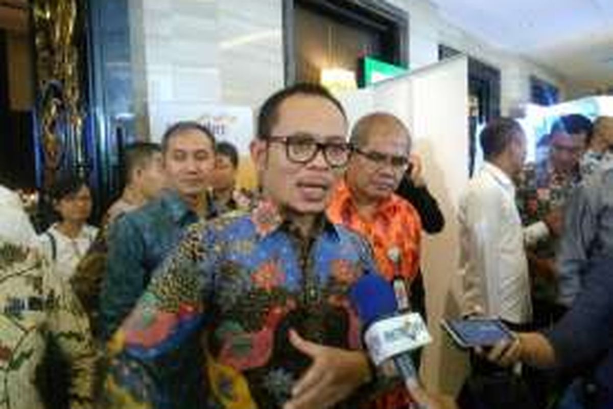 Menteri Tenaga Kerja Hanif Dhakiri di Bandung, Jawa Barat, Rabu (5/10/2016).