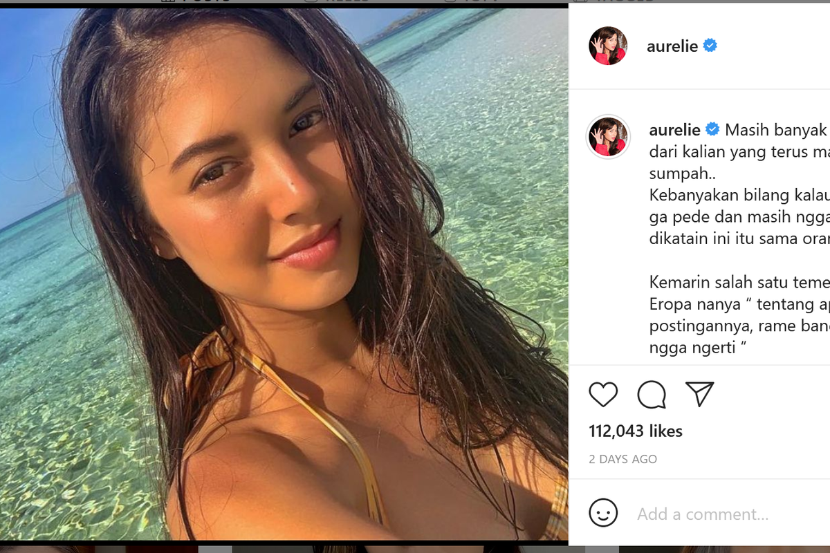 Aurelie Moeremans soroti soal wanita berkulit cokelat yang terjerat stigma tidak cantik