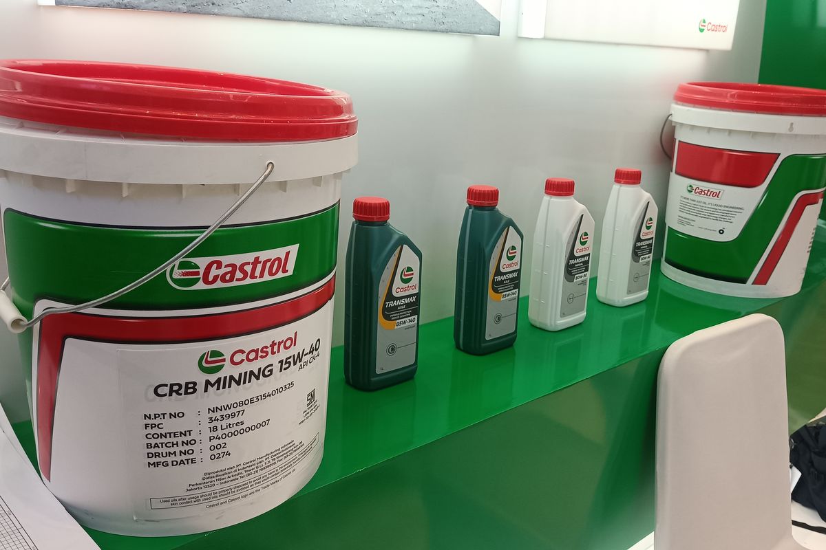 Pelumas Castrol buat sektor pertambangan